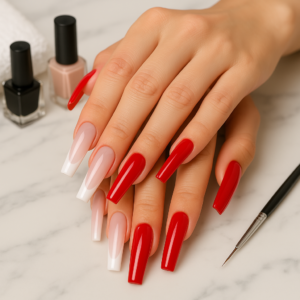 Acrylic Nail Extension in Prague Acrylic Nail Extension in Prague