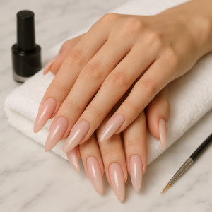 Gel Nail Extension in Prague Gel Nail Extension in Prague